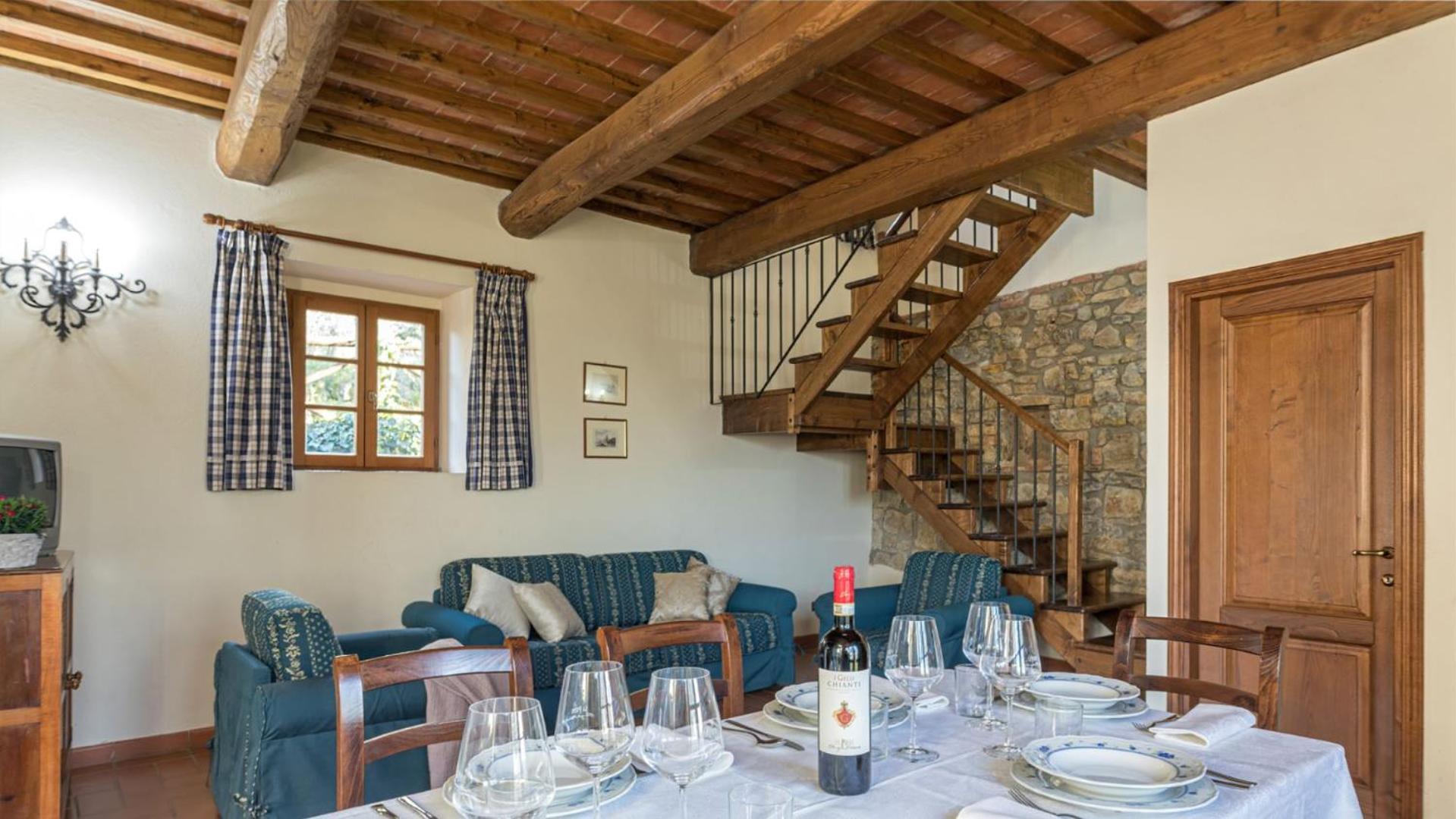 Casale La Valle Pergine Valdarno Стая снимка